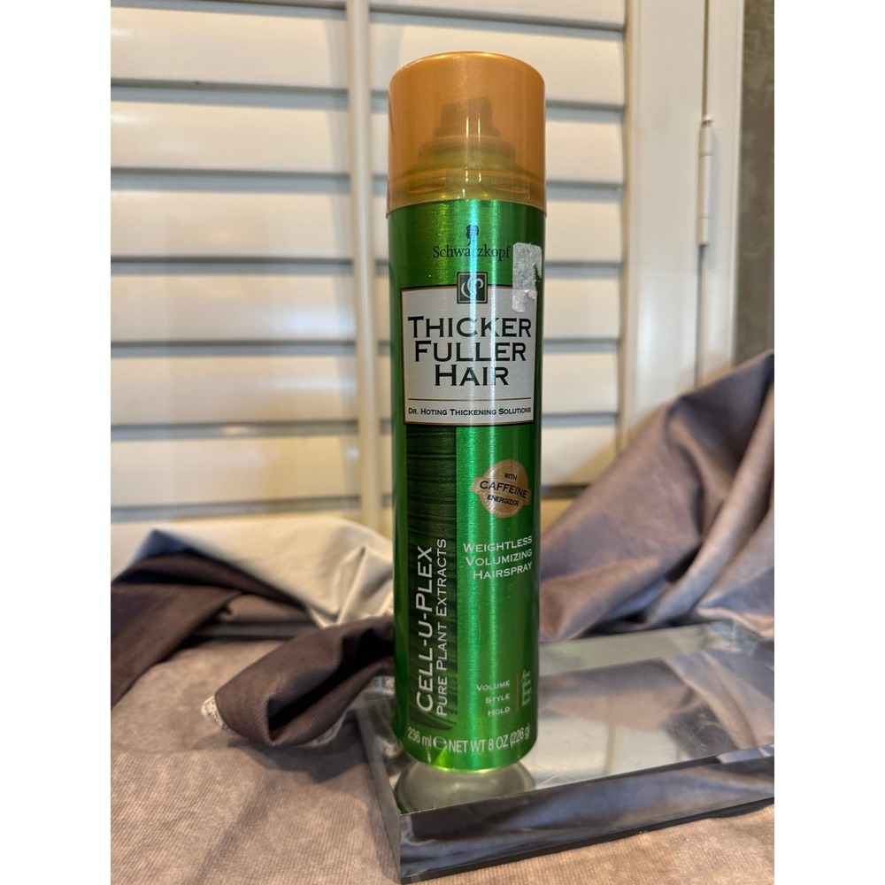 Schwartzkopf Thicker Fuller‎ Hair Cell-U-Plex 8.0 fl HTF